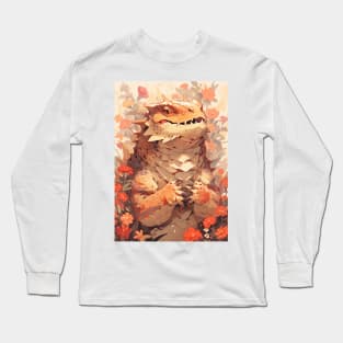 Bearded dragon judging you Long Sleeve T-Shirt